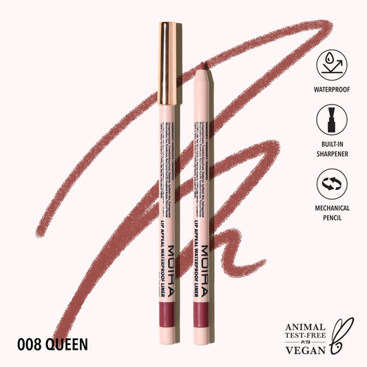 Lip Appeal waterproof liner - Moira Cosmetics - 008 Queen