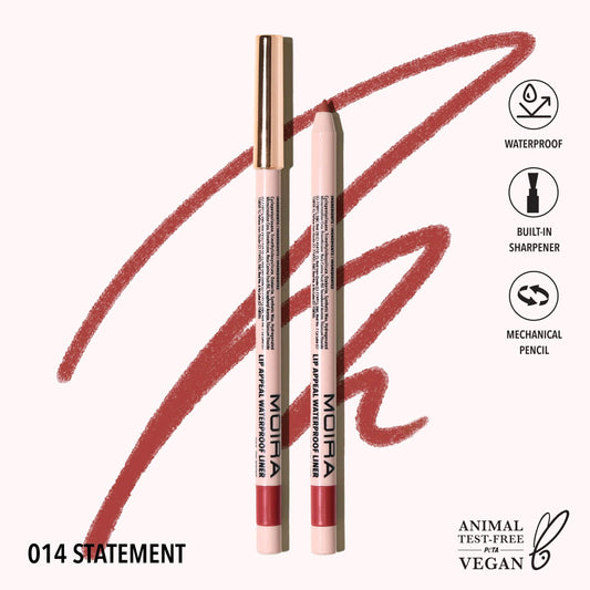 Lip Appeal waterproof liner - Moira Cosmetics - 014 Statement