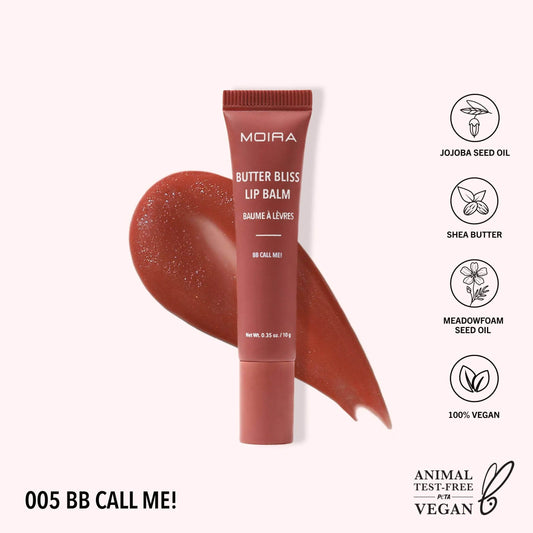 Lip Balm Butter Bliss - 005 BB, Call Me - 10 g Moira Cosmetics