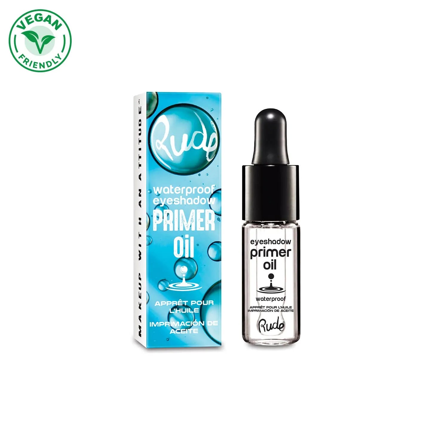 Primer Oil Waterproof Multi-usage - 5 ml Rude Cosmetics