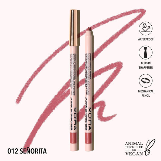 Lip Appeal waterproof liner - Moira Cosmetics - 012 Senorita